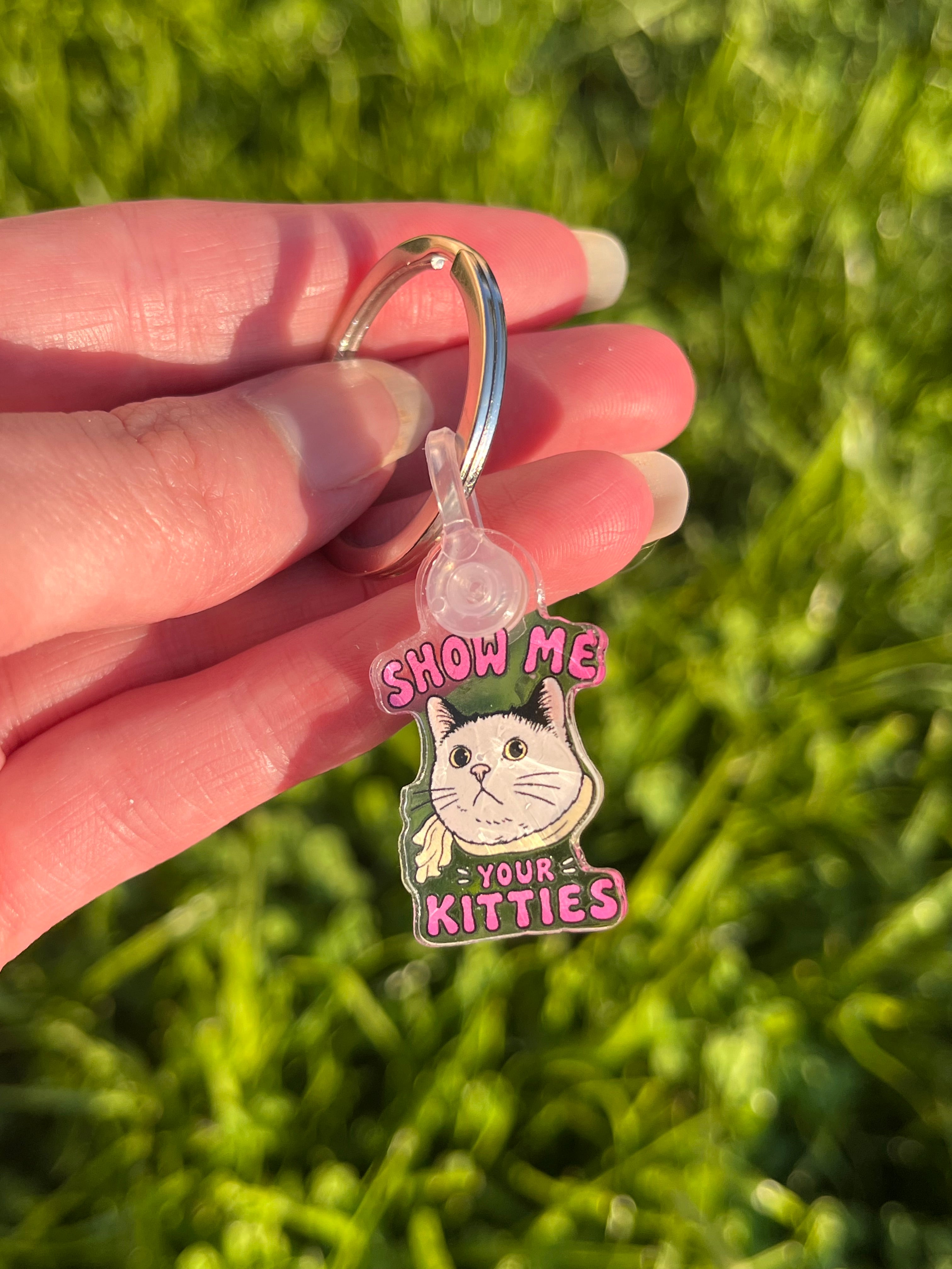 Show me your Kitties Keychain