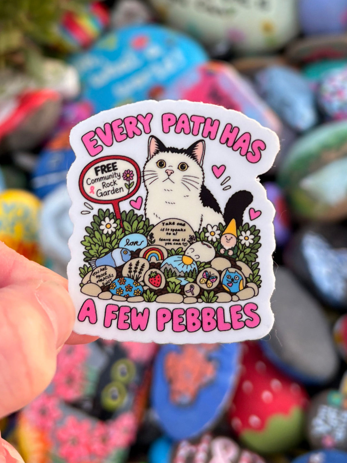 Rock Garden Sticker