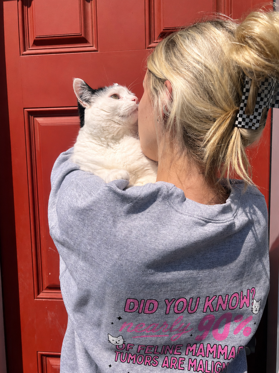 Rescued by a cat Sweater